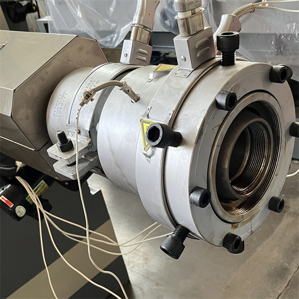 Water / Wind Cooling Spiral Pipe Extrusion Line Plastic Bridge Prestressed Post Tensioning