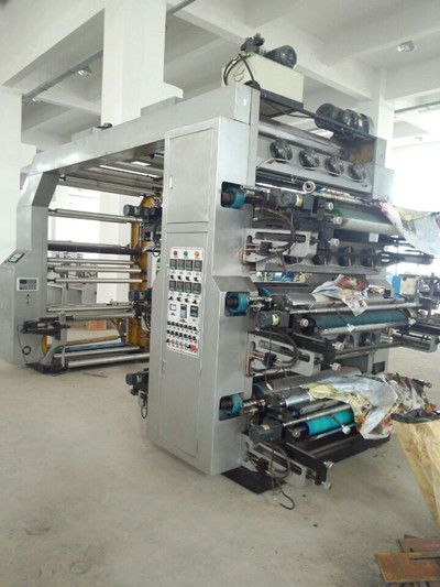 Buy Automatic 6 Color Flexographic Printing Machine With Hydraulic Roller at wholesale prices