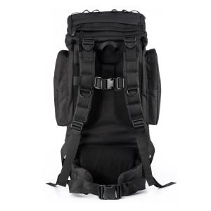 65L Outdoor Tactical Gear Backpack Shoulders Waterproof With Polyester