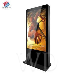 Quality 3500 Nits RK3399 49&quot; Outdoor LCD Digital Signage 178° Viewing Angle IP55 Fans cooling for sale