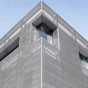 Expanded Mesh Aluminum Cladding Panel 2mm Aluminium Wall Panels