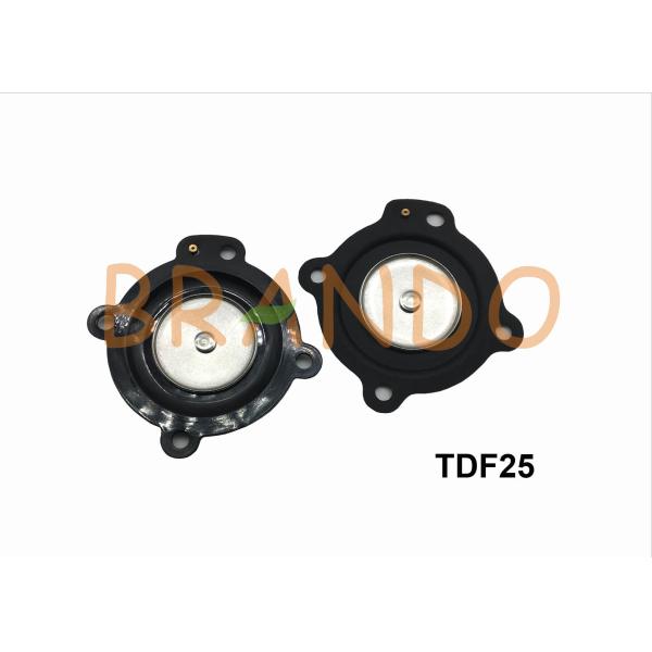 Buy Standard 1 Inch Black Nitrile Rubber Solenoid Pulse Valve Diaphragm TDF25 at wholesale prices