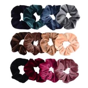 Warrens Girls Other Silk Products 11*4cm Velvet Hair Ties
