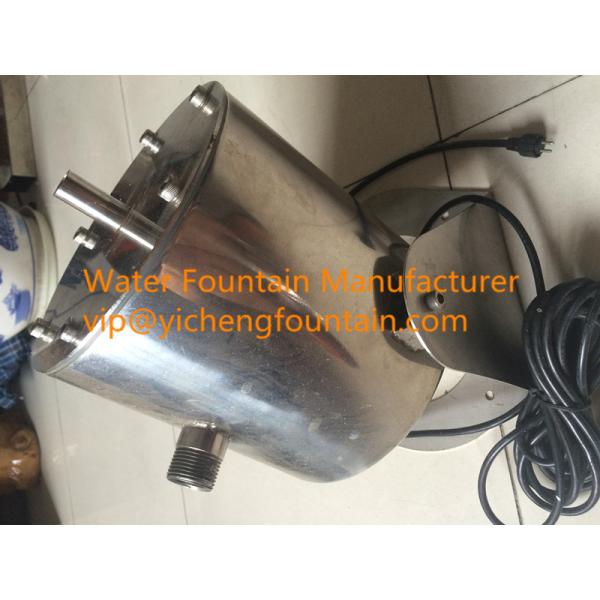 Rainbow Glass Light Jet Water Fountain Equipment With LED Light Make Walking Tunnel