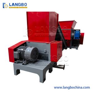 Single Shaft Plastic PE PP BOPP Film Shredder Machine