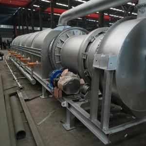 Indirectly Heated Rotary Kiln Sealing Around Fully Enclosed Guards