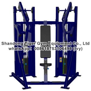 Gym Fitness Equipment Shoulder Press / Seated Chest Press exercise machine