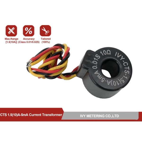 Buy 1.5A 10A Transformer Current Sensor Industrial Electronic Components With Busbar Design at wholesale prices