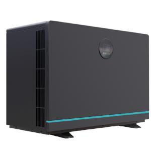 China 17KW Air Source Swimming Pool Inverter Heat Pump Black 15COP on sale