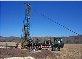 Quality Depth 300m Hydraulic Truck Mounted Water Well Drilling Rig for sale