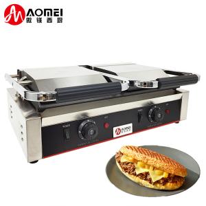Commercial Kitchen Equipment Stainless Steel Electric Grill with Power Source