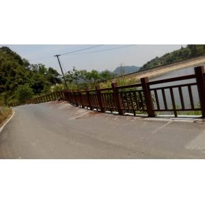 90 X 90mm Wood Plastic WPC Railing Outdoor Farm Chocolate Wpc Composite Fencing