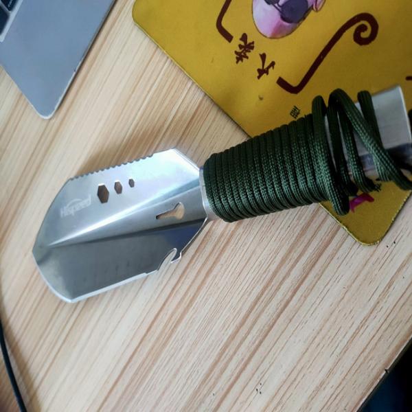 Buy Folding Stainless Hunting Knife Shovel Set Tool OEM at wholesale prices