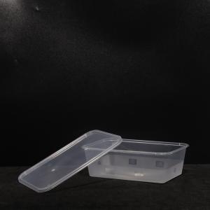 750ml Rectangular Disposable PP Plastic Sandwich Lunch Box
