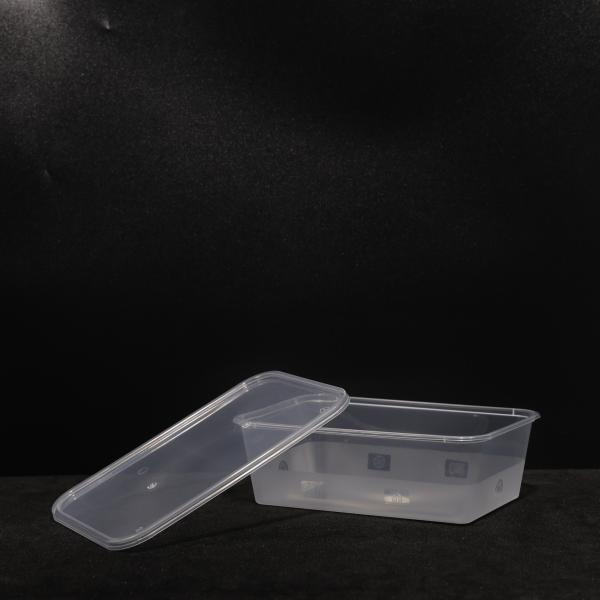 Buy 750ml Rectangular Disposable PP Plastic Sandwich Lunch Box at wholesale prices