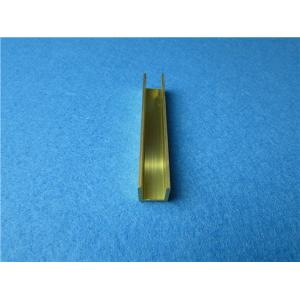 China Water Resistant Brass U Profile , C3800 U Shaped Channel Metal on sale