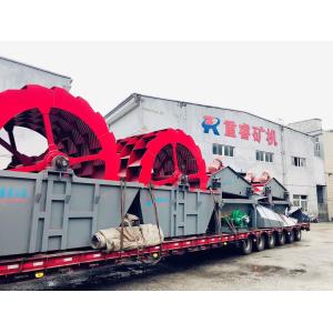 Mobile Drum Ore Stone Gravel Sand Washing Equipment Plant