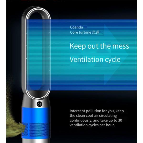 Smart 3 In 1 Tower Fan Floor Fan With Cooling And Heating Functions And Remote Control