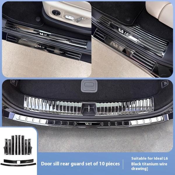 Transform Your L6 L7 L8 L9 Car with Lixiang Accessories Door Sill Strips Body Kit Interior and Exterior Parts
