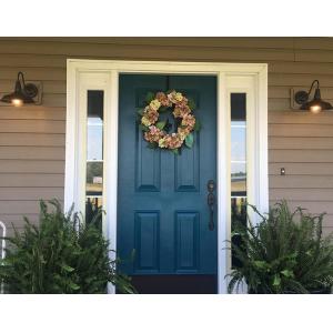 China Waterproof IP65 Rating Solar Wall Sconce With Light Sensor on sale