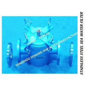 Auxiliary machine sea water pump imported straight-through type 316L stainless
