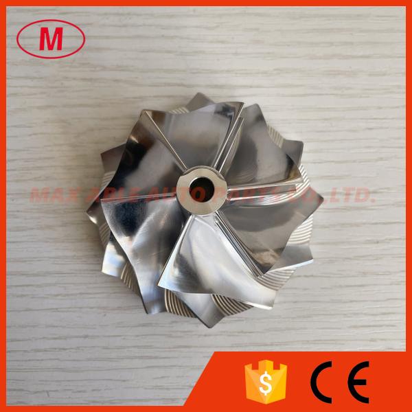 TD05H 54.06/71.40mm 6+6 blades Performance GT30 profile, high Blade turbo milling/aluminum 2618/billet compressor wheel