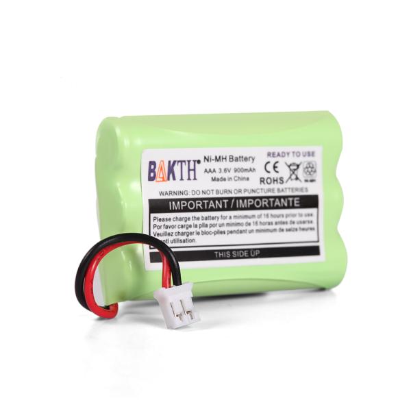 BAKTH 900mAh 3.6V Nickel Metal Hydride Battery Pack Square Hole Plug Battery For Motorola