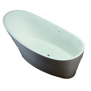 Chemical Resistance Freestanding Soaking Bathtub Stand Alone Bathtubs
