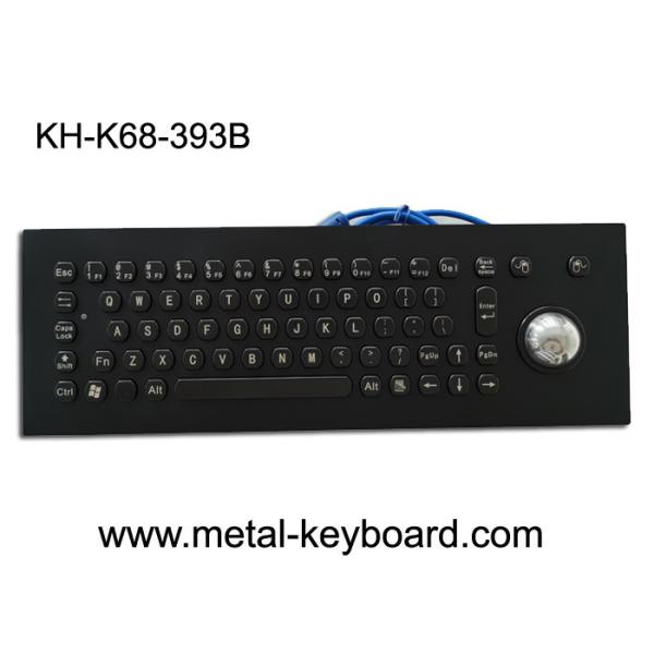 Buy 30min MTTR USB PS/2 Stainless Steel Keyboard With Trackball at wholesale prices