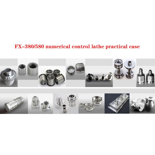 Buy CNC Lathe Machine For Heavy Cutting With Servo Programmable Tailseat And Motorized Spindle at wholesale prices