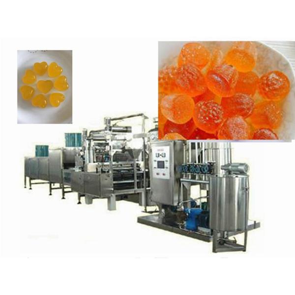 Buy Small Hard Candy Depositing Machine With Continuously Vacuum Cooker at wholesale prices