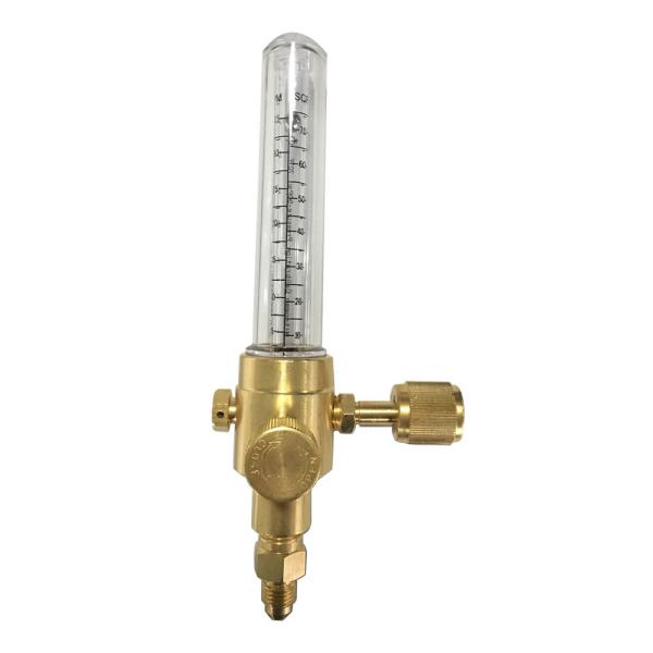 1/4-Inch Female Flare Inlet Connection Single Flowmeter for Argon Nitrogen