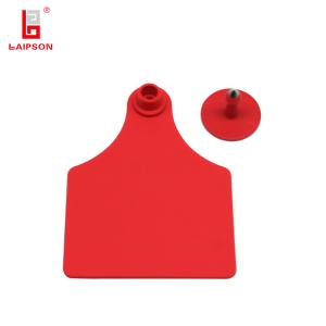 100mm Large Size Visual Tpu Marked Identification Ear Tag With Printing Numbers