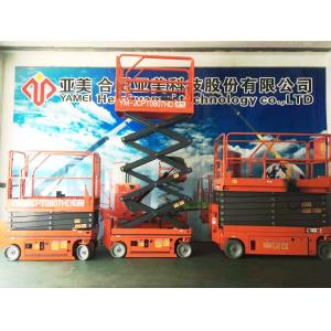 Outdoor Construction Self Propelled Scissor Lift 8.9m Platform Height