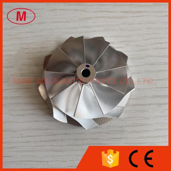 K04 48.35/60.00mm 9+0 Blades Point Milling Super Back:1.80mm Turbo Aluminum 2618
