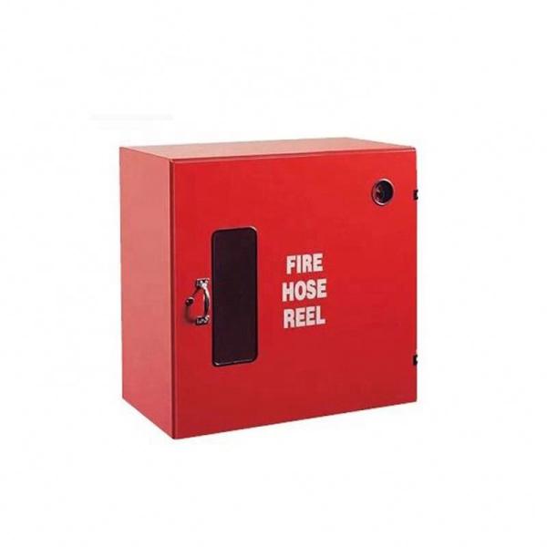 Buy Electrostatic Powder Coated Fire Hose Cabinets Reel Mild Steel at wholesale prices