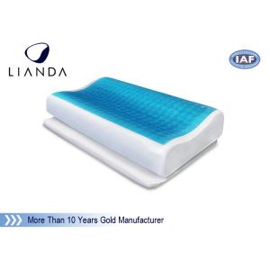 ECO - Friendly Fabric Memory Foam Bed Pillow With Mite And Allergen Proof Cover