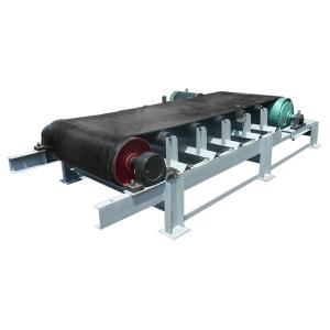 Flat Short 445TPH Mobile Conveyor Belt With External Electric Pulley