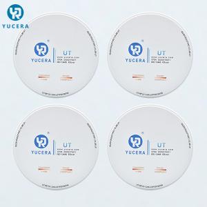 Quality YUCERA 49% Translucent White 98x16mm Dental Zirconia Blank for sale