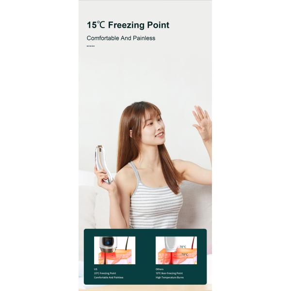 Freezing Point Laser IPL Hair Removal Epilator 990000 Flashes Home Use Portable Ice Cool Painless Hair Remove Device Dep