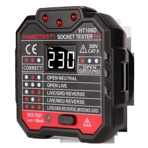 250V Check Plug Socket Tester