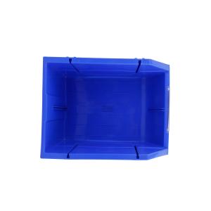 Optimize your warehouse Plastic shelf bin with stackable design and optional
