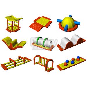 China Exciting Game Adult Aqua Adventure Inflatable Floating Water Park with Air Pump on sale