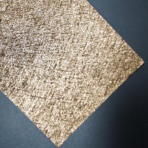 Unique Texture Metallic Gift Wrap Waterproof With Straw Grain