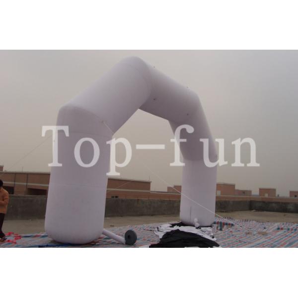 White Inflatable Wedding Arches / Factory Customized Arch / Large Inflatable Entrance Arch