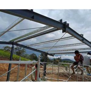 Quality Customized Design Steel Chicken House Poultry Farm Prefab House for sale