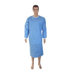 Non Woven CE Hygiene Oilproof Disposable Surgeon Gown
