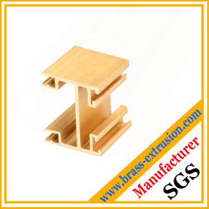 China wooden door copper frame extrusion profiles sections on sale