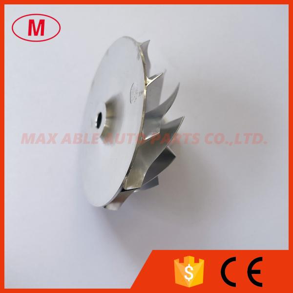 GTX2860R 47.10/60.13mm 11+0 blades 813711-0003 turbo milling/aluminum 2618/billet compressor wheel