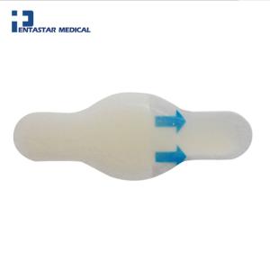 burn wound care adhesive surgical dresses silicone foam dressing